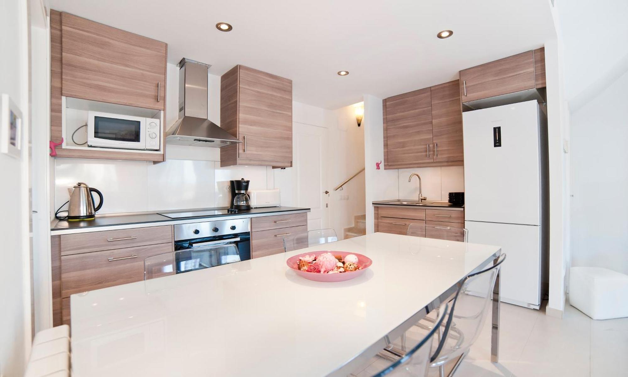 Duplex Moderno 3 Hab Parking, Vistas Al Mar Y Terraza Lejlighed Sitges Eksteriør billede