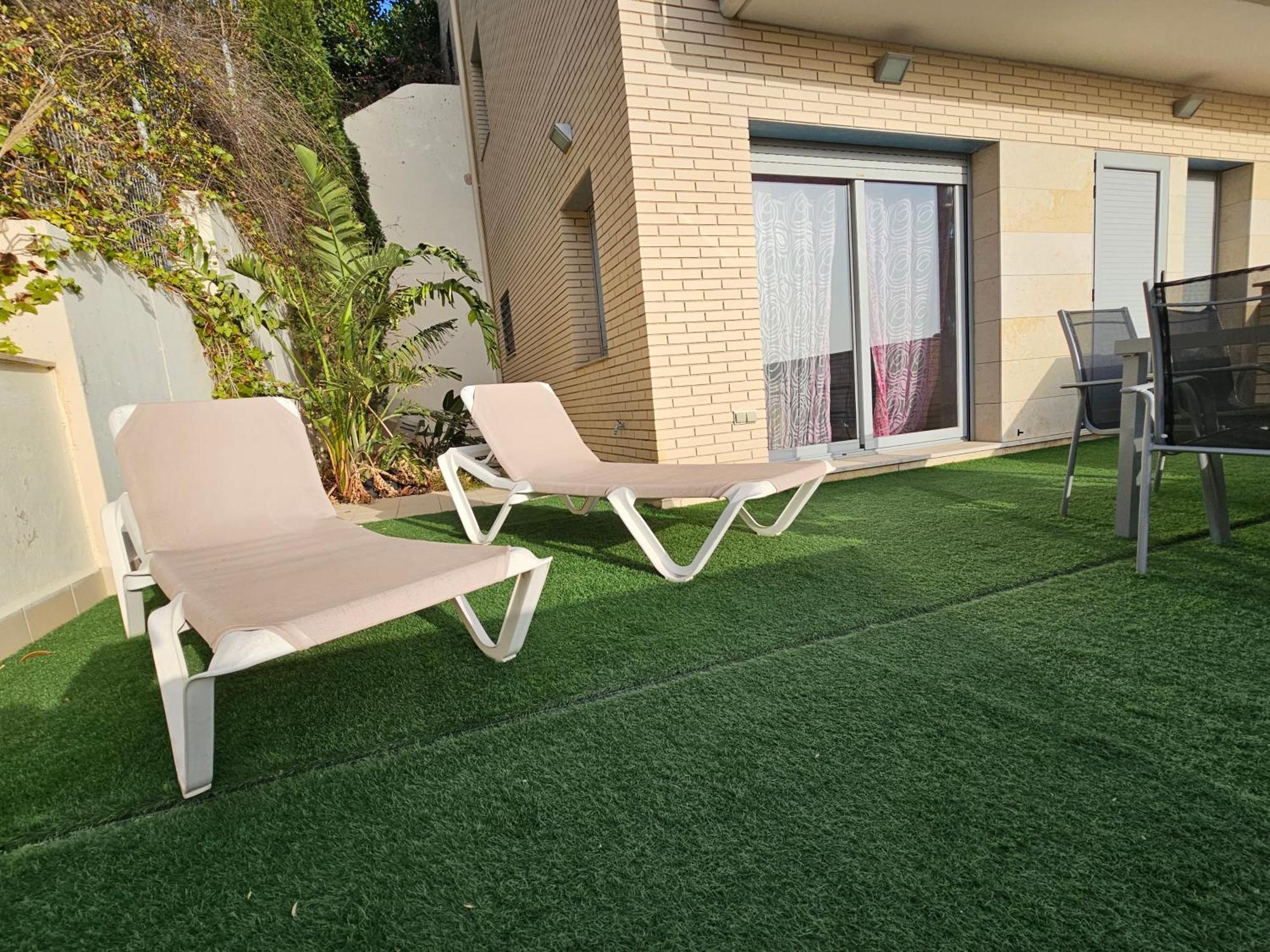Duplex Moderno 3 Hab Parking, Vistas Al Mar Y Terraza Lejlighed Sitges Eksteriør billede